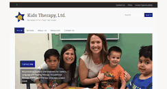 Desktop Screenshot of kidstherapyonline.com